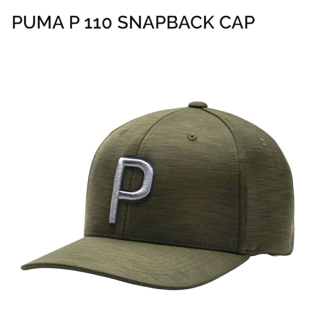 PUMA Golf snapback deep lichen green